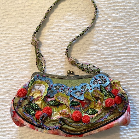 Mary Frances Handbags - Mary Frances Vintage Embellished Shoulder Handbag